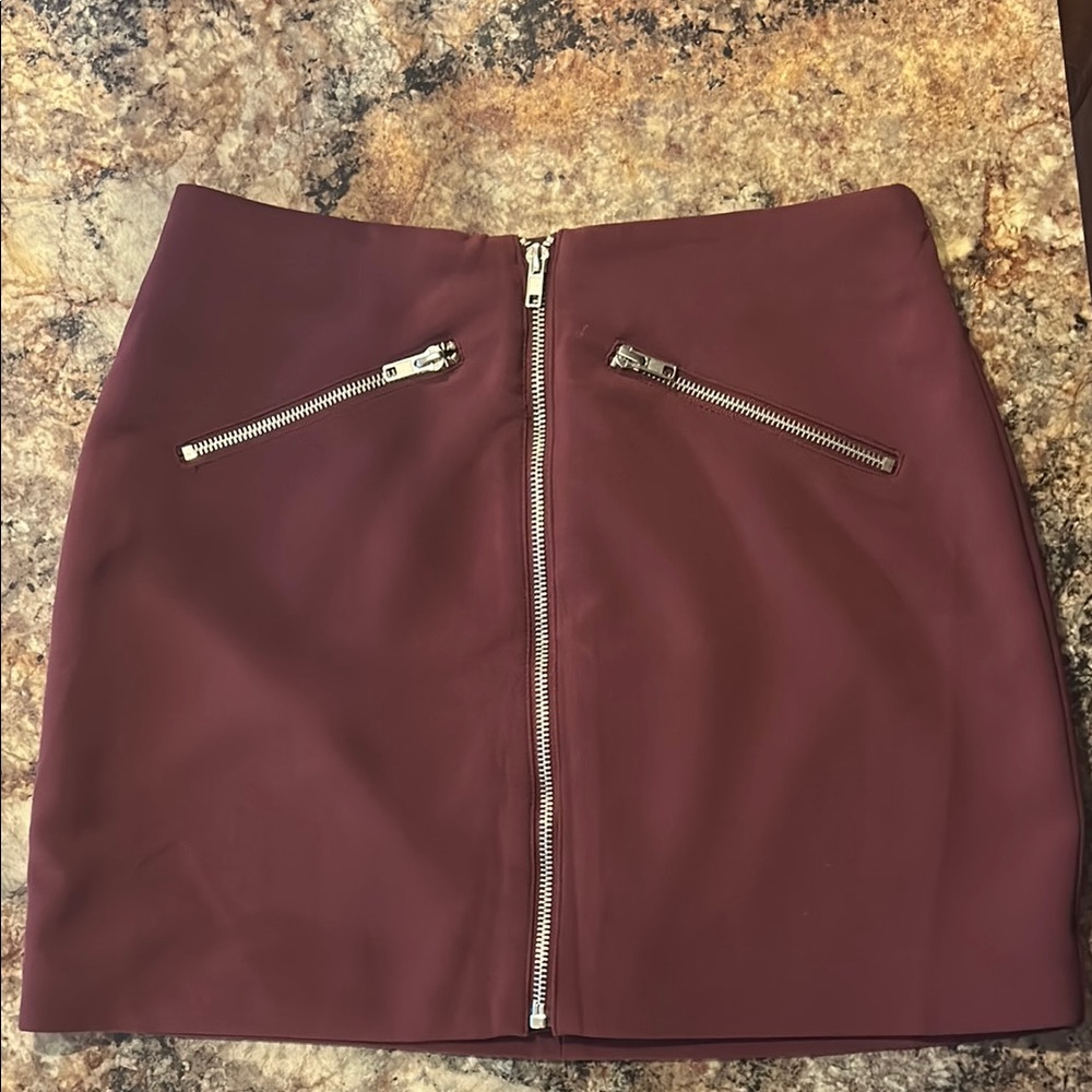 Forever 21 Red Mini Pencil Skirt for Night Out